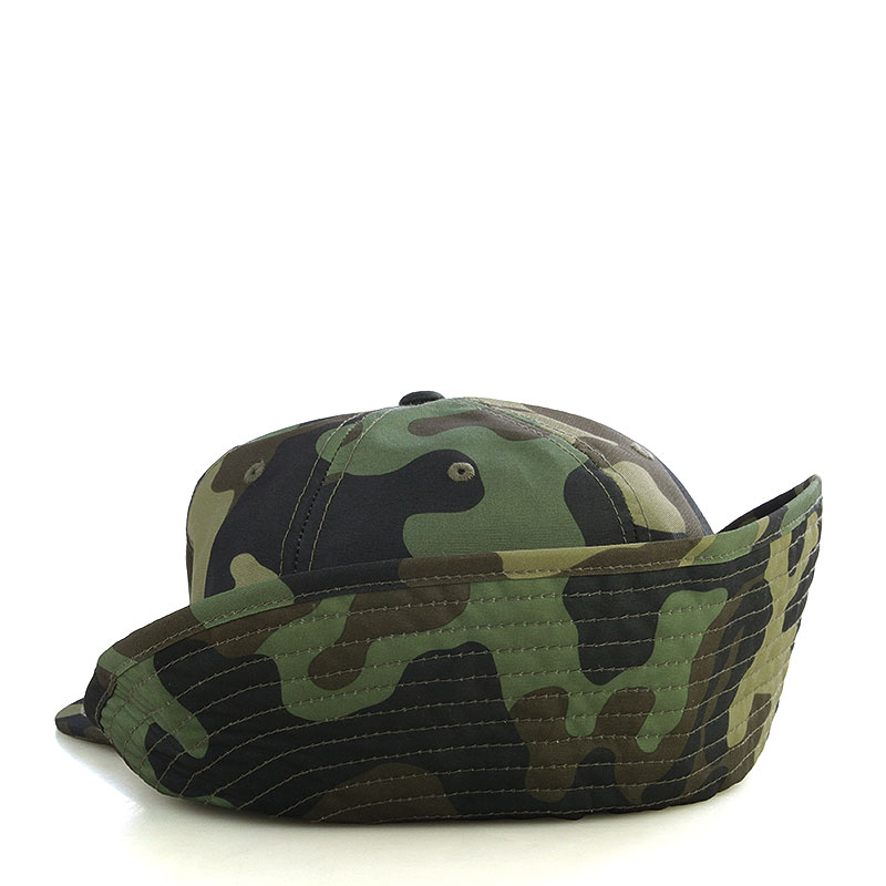 Мужская кепка Stussy (131476-olive/camo)  - цена, описание, фото 2